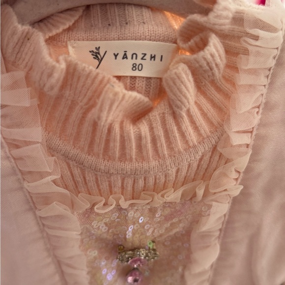 Elegant Pink Princess Kids Formal Dress - Picture 5 of 9